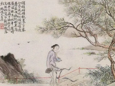 南宋词人朱淑真《菩萨蛮·山亭水榭秋方半》原文、注释译文及赏析