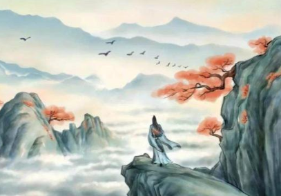 李煜所作的《渡中江望石城泣下》，写出失国失家后的落魄景象和凄凉心境