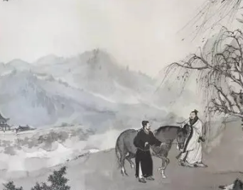 高适所作的《夜别韦司士》，将离别的伤感化解为对前路的乐观展望